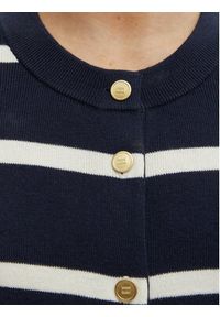 TOMMY HILFIGER - Tommy Hilfiger Kardigan WW0WW49617 Granatowy Regular Fit. Kolor: niebieski. Materiał: bawełna #3