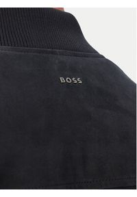 BOSS Kurtka skórzana Jonorve 50562519 Granatowy Regular Fit. Kolor: niebieski. Materiał: skóra #7