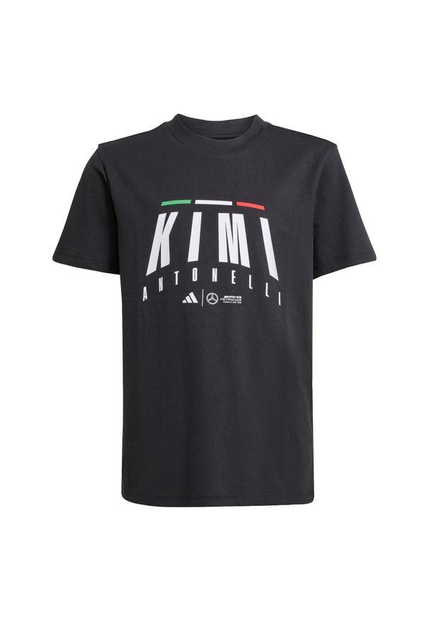 Adidas - Koszulka Mercedes - AMG Petronas Formula One Team Kimi Antonelli Kids. Kolor: czarny. Sport: joga i pilates