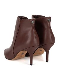 Nine West Botki WFA2784-1 Brązowy. Kolor: brązowy. Materiał: materiał