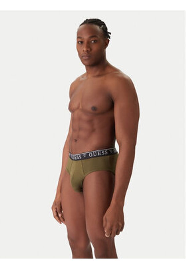 Guess Slipy U4YG20 K6YW1 Kolorowy. Materiał: bawełna. Wzór: kolorowy