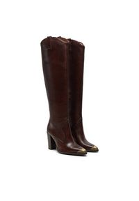 Bronx Kozaki 14165-V Brązowy. Kolor: brązowy. Materiał: skóra #4