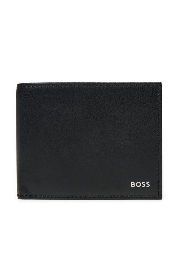 BOSS - Boss Duży Portfel Męski 50519268 Czarny. Kolor: czarny. Materiał: skóra