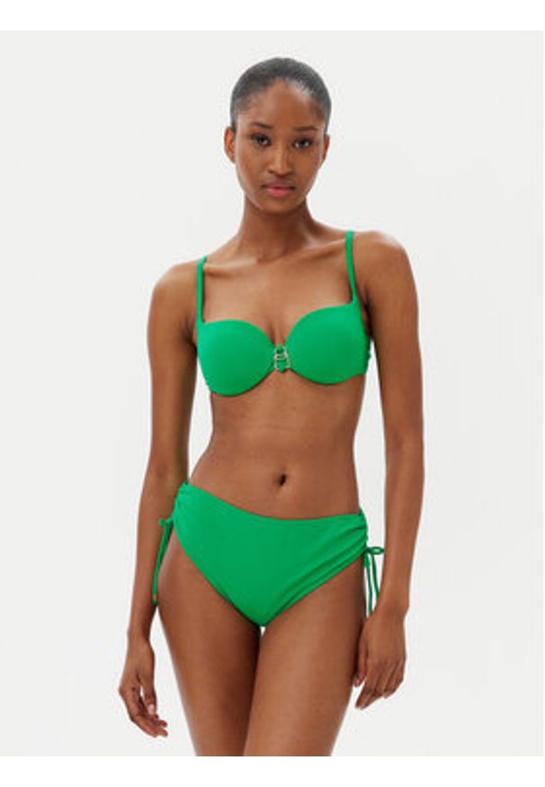 SELMARK - Selmark Dół od bikini BL403 Zielony. Kolor: zielony. Materiał: syntetyk