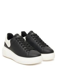 Armani Exchange Sneakersy XW002149 AF19528 MC024 Czarny. Kolor: czarny. Materiał: skóra #5