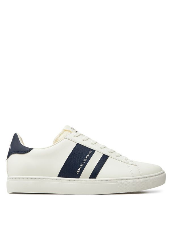 Armani Exchange Sneakersy XUX173 XV666 N481 Biały. Kolor: biały