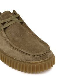 Clarks Półbuty Torhill Lo 26187378 Zielony. Kolor: zielony. Materiał: skóra, zamsz #3
