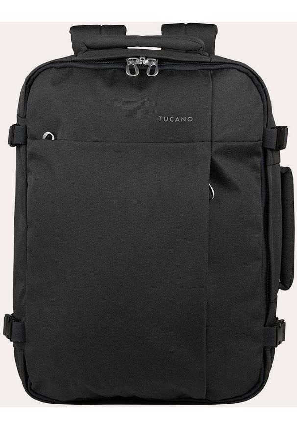 TUCANO - Plecak podróżny i na laptop 17" Tucano BKTUG-ML-BK, standardowe linie lotnicze, czarny. Kolor: czarny. Styl: klasyczny