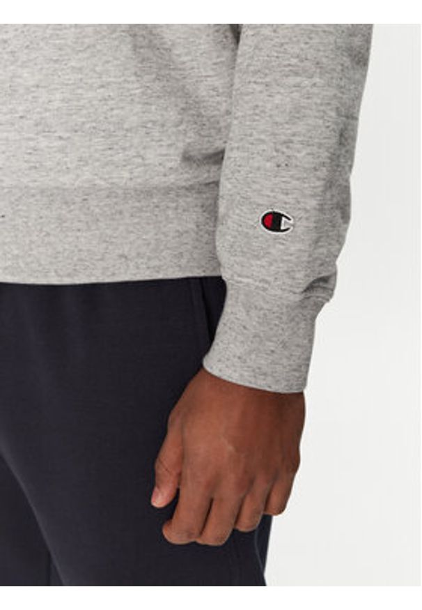 Champion Bluza 220727 Szary Slim Fit. Kolor: szary. Materiał: syntetyk