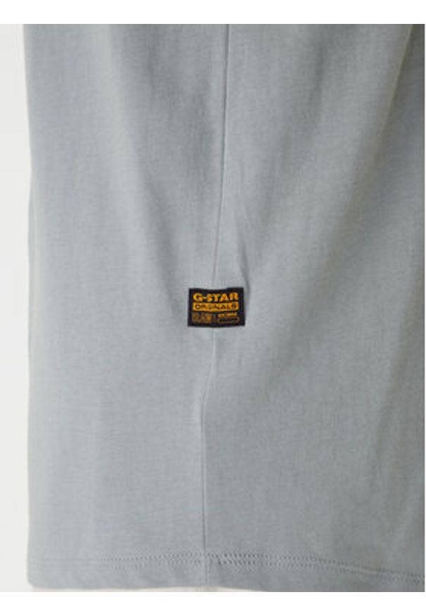G-Star RAW - G-Star Raw T-Shirt Lash D16396-B353 Zielony Regular Fit. Kolor: zielony. Materiał: bawełna