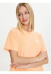 Puma T-Shirt Ess Elevated 677947 Pomarańczowy Regular Fit. Kolor: pomarańczowy. Materiał: bawełna #3