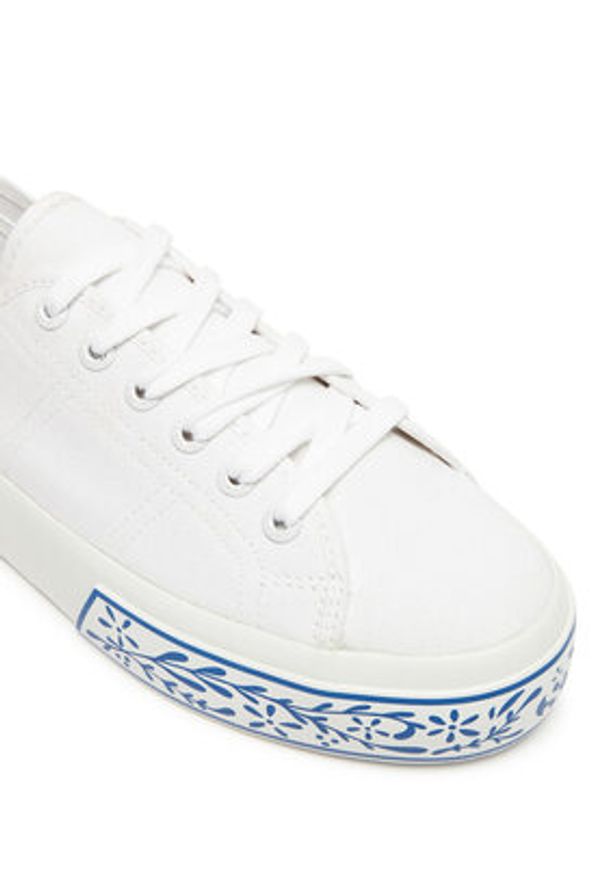 Superga Tenisówki S3146EW 3740 Biały. Kolor: biały. Materiał: materiał