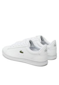 Lacoste Sneakersy Carnaby Set 224 3 Suj 7-48SUJ001321G Biały. Kolor: biały. Materiał: skóra #3