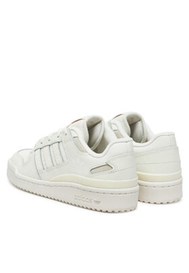 Adidas - adidas Sneakersy Forum Low CL IH7916 Biały. Kolor: biały. Materiał: skóra