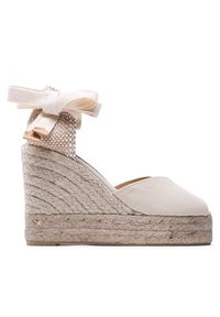 Castañer Espadryle Bilina/8ed/001 023004-203 Biały. Kolor: biały. Materiał: skóra #5