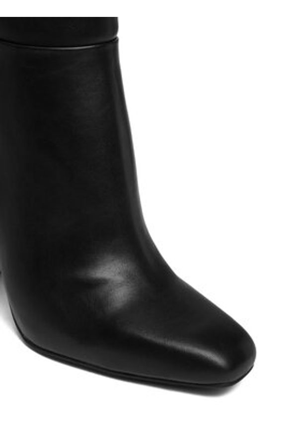 Steve Madden Kozaki Ally SM11002627 Czarny. Kolor: czarny. Materiał: skóra