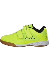 Buty halowe dla dzieci Kappa Kickoff K. Kolor: żółty. Sport: turystyka piesza