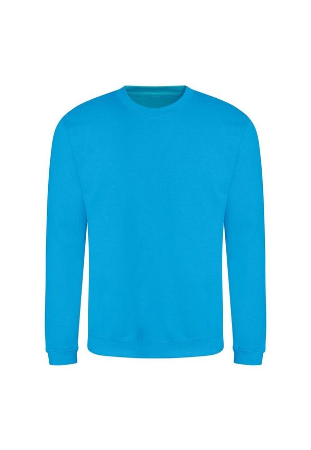 AWDIS - Zwykła Bluza Unisex Dla Dorosłych. Kolor: niebieski