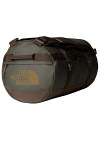 Torba The North Face Base Camp Duffel S 0A52STB7I1 - zielona. Kolor: zielony. Materiał: nylon. Wzór: paski #1