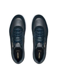 Geox Sneakersy U Renan U654GA 02285 C4002 Granatowy. Kolor: niebieski. Materiał: skóra #3
