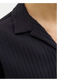 Jack & Jones - Jack&Jones Koszula Massimo 12269640 Czarny Relaxed Fit. Kolor: czarny. Materiał: syntetyk