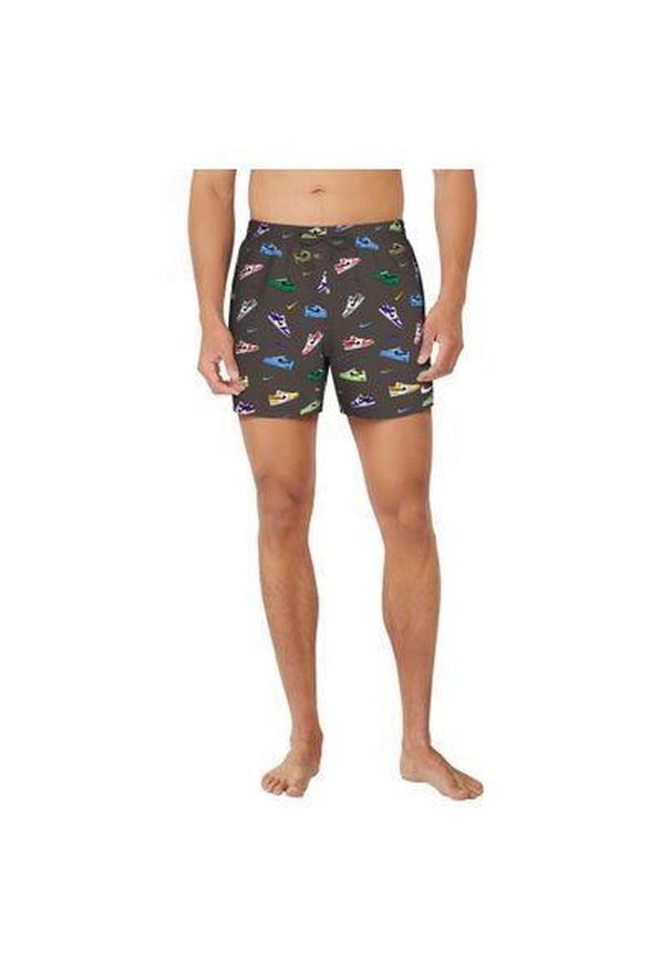 Nike Swim - Szorty kąpielowe męskie Nike Multi Print 5" Volley. Kolor: wielokolorowy. Wzór: nadruk