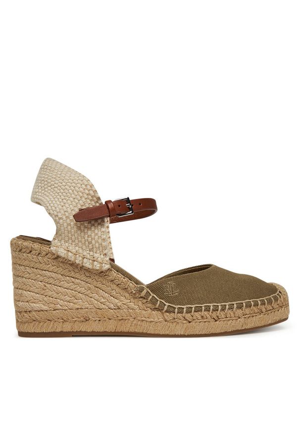 Lauren Ralph Lauren - Espadryle LAUREN RALPH LAUREN. Kolor: brązowy