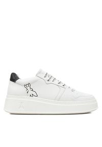 Patrizia Pepe Sneakersy PJ262.06 Biały. Kolor: biały. Materiał: skóra