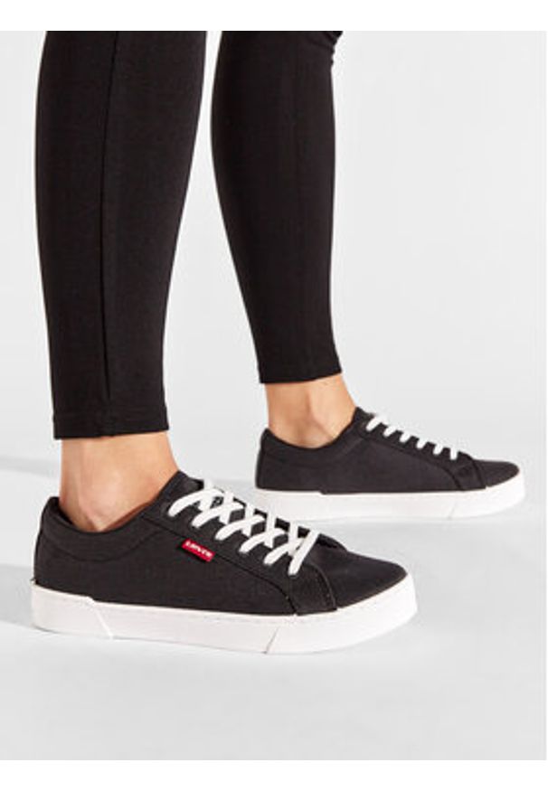Levi's® Tenisówki 234198-634-59 Czarny. Kolor: czarny. Materiał: materiał