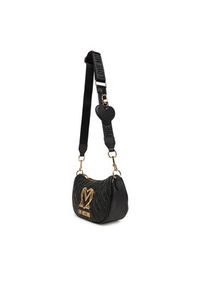 Love Moschino - LOVE MOSCHINO Torebka JC4301PP1NK1200A Czarny. Kolor: czarny. Materiał: skórzane #5