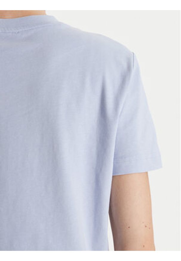 Calvin Klein T-Shirt LV044C905G Niebieski Regular Fit. Kolor: niebieski. Materiał: bawełna