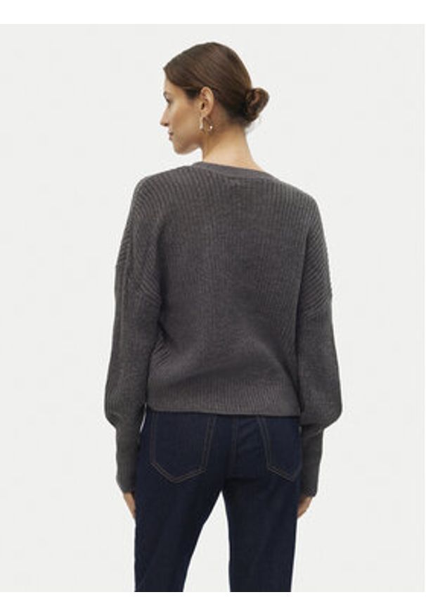 Vero Moda Kardigan Lea 10249632 Szary Regular Fit. Kolor: szary. Materiał: syntetyk