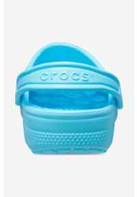 Crocs klapki Classic Clog kolor turkusowy 206991 ARCTIC. Nosek buta: okrągły. Kolor: turkusowy. Materiał: materiał #5