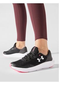 Under Armour Buty do biegania Ua Charged Pursuit 3 3025011-001 Czarny. Kolor: czarny. Materiał: materiał