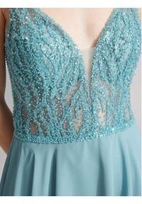 Hey Kyla Sukienka koktajlowa 5AC106HK Niebieski Slim Fit. Kolor: niebieski. Materiał: syntetyk. Styl: wizytowy #5