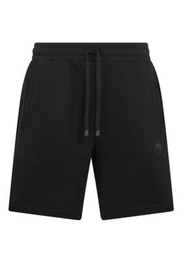 Plein Sport Szorty sportowe SAFC MJT2789 STE003N Czarny Regular Fit. Kolor: czarny. Materiał: bawełna. Styl: sportowy