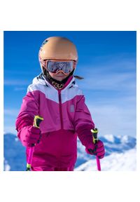 Kurtka Narciarska zimowa dziecięca LEGO JESTED 708. Kolor: różowy, czerwony, biały, wielokolorowy. Sezon: zima. Sport: narciarstwo #1