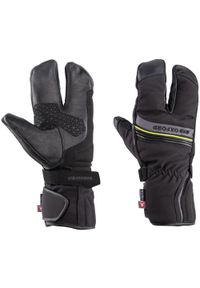 Rękawice rowerowe Oxford Polar 1.0 w rozmiarze L/9. Kolor: czarny, szary, wielokolorowy. Materiał: polar. Sezon: zima. Sport: kolarstwo #1
