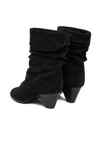 Badura Botki EO-APRIL-25FW218 Czarny. Kolor: czarny. Materiał: skóra, zamsz #4