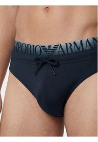 Emporio Armani Kąpielówki EM000582 AF20432 UB102 Granatowy. Kolor: niebieski. Materiał: syntetyk #3