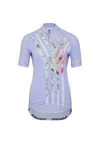 Damski jersey Silvini Calnia. Kolor: wielokolorowy, fioletowy, biały. Materiał: jersey #1