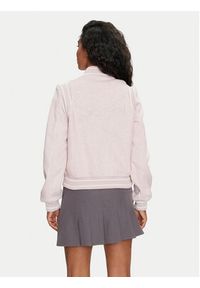 Guess Kurtka bomber W4RL45 WFWS2 Różowy Regular Fit. Kolor: różowy. Materiał: syntetyk