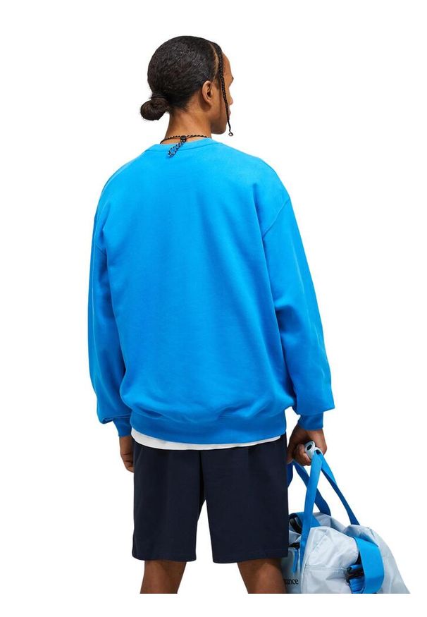 Bluza Peak Performance męska Original Terry Crew niebieska - L. Kolor: niebieski