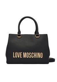 Love Moschino - LOVE MOSCHINO Torebka JC4022PP1OKD0000 Czarny. Kolor: czarny. Materiał: skórzane #1