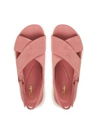 Clarks Sandały DashLite Wish 26186582 Różowy. Kolor: różowy. Materiał: zamsz, skóra #4