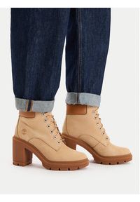 Timberland Trzewiki Allington TB0A2CKCEN71 Beżowy. Kolor: beżowy. Materiał: nubuk, skóra #2