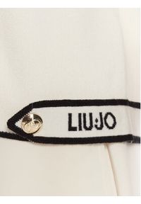 Liu Jo Sport Kardigan TF5250 MS59L Écru Regular Fit. Materiał: syntetyk. Styl: sportowy