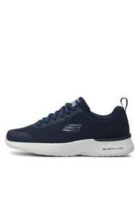 skechers - Skechers Sneakersy Winly 232007/NVY Granatowy. Kolor: niebieski. Materiał: materiał