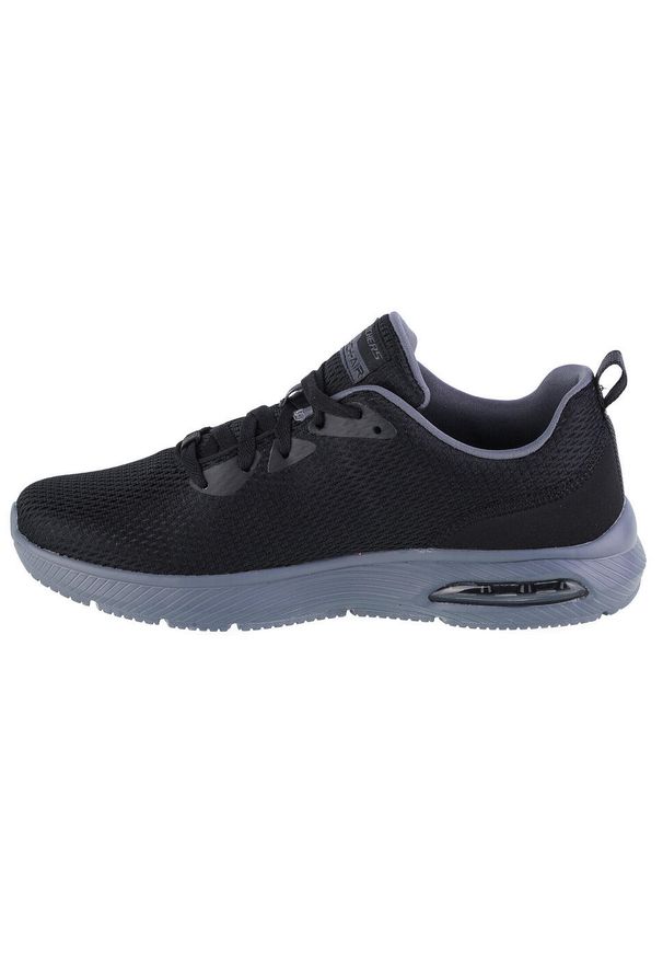 skechers - Buty do chodzenia męskie Skechers Dynaair. Zapięcie: sznurówki. Kolor: brązowy, wielokolorowy, czarny, szary. Materiał: materiał. Szerokość cholewki: normalna. Sport: turystyka piesza