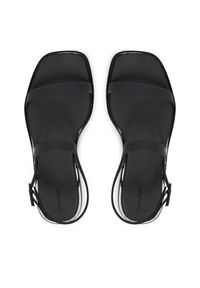 Calvin Klein Sandały Jelly Sandal Sling Mat Tran Tpu HW0HW02969 Czarny. Kolor: czarny. Materiał: syntetyk #4